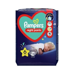 Pampers Night Pants Scutece-chilotel de noapte Marimea 6