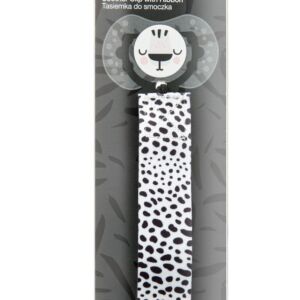 Panglica cu clips pentru suzeta Salt&Pepper