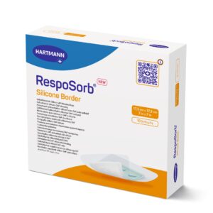 Pansament RespoSorb Silicone Border 17.5x17.5 cm