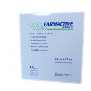 Pansament cu alginat de calciu 10 cm x 10 cm 10buc/cut