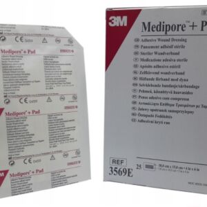 Pansament cu pad central absorbant Medipore + Pad 10x15 cm