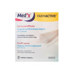 Pansamente cu Parafina Med+s 10 x 10cm 10 bucati