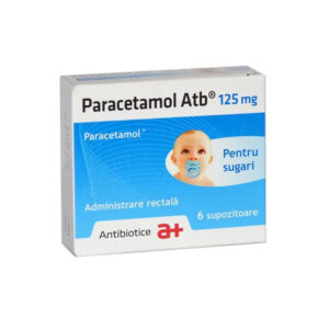 Paracetamol ATB 125mg  6 supozitoare