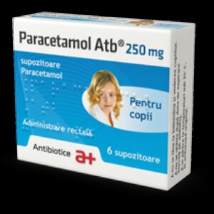 Paracetamol ATB 250mg 6 supozitoare