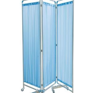 Paravan din otel inoxidabil din trei parti