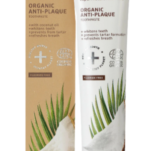 Pasta de dinti antiplaca cu ulei de cocos