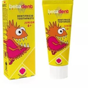 Pasta de dinti cu aroma de capsuni Junior 6+