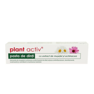 Pasta de dinti cu extract de musetel si echinacea