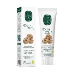 Pasta de dinti cu extract natural din nuca si coaja de nuca