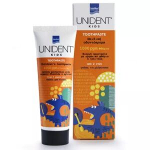 Pasta de dinti cu fluor 1000 ppm pentru copii Unident Kids