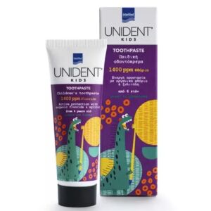 Pasta de dinti cu fluor 1400 ppm pentru copii Unident Kids