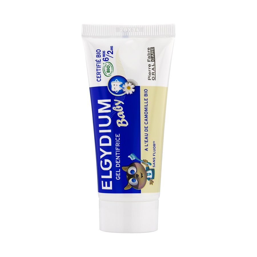 Pasta de dinti cu musetel pentru copii 6 luni-2 ani Baby Organic Bio Elgydium 30 ml