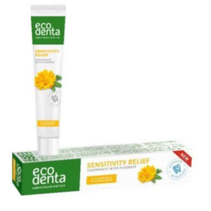 Pasta de dinti naturala cu extract de galbenele pentru dinti sensibili