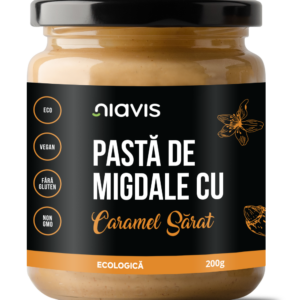 Pasta de migdale cu caramel sarat