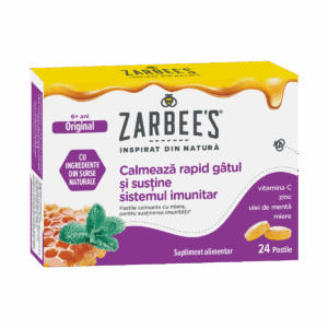 Pastile calmante cu miere pentru sustinerea imunitatii