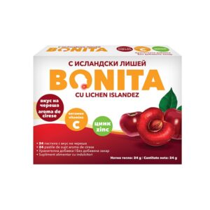 Pastile de Supt cu Aroma de Cirese – Bonita
