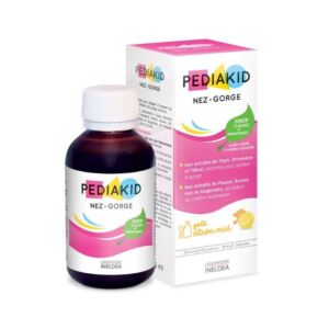 Pediakid Nez-Gorge sirop pentru raceala cu miere si lamaie (nas