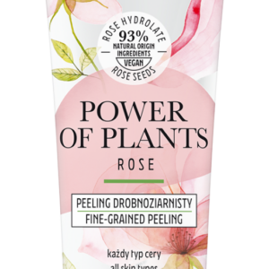 Peeling facial cu granulatie fina Trandafir Power Of Plants