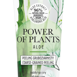 Peeling facial cu granulatie grosiera Aloe Power Of Plants