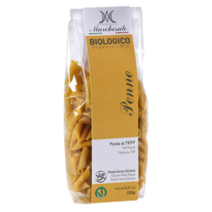 Penne din teff fara gluten Bio