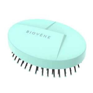 Perie compacta pentru descurcarea parului Verde-Menta