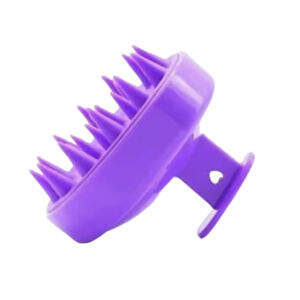 Perie de masaj pentru par si scalp nuanta mov
