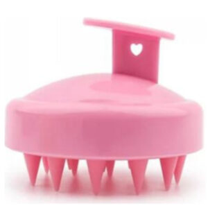 Perie de masaj pentru par si scalp nuanta roz