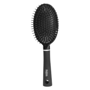 Perie de par mare cu peri din plastic Trend Line Negru
