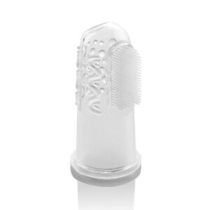 Periuta de dinti din silicon pentru folosire pe deget 79249