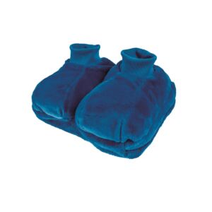 Perna pentru apa calda cu husa anatomica pentru picioare Albastra