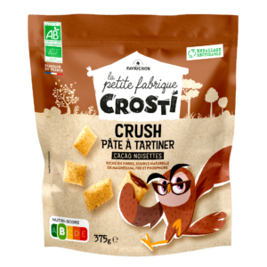 Pernute bio pentru copii cu crema de cacao si alune de padure