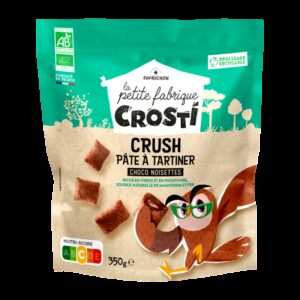 Pernute bio pentru copii cu crema de ciocolata si alune de padure