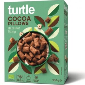 Pernute crocante cu umplutura de crema de alune Bio