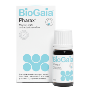 Picaturi orale probiotic Pharax D3 BioGaia