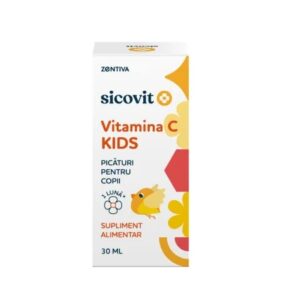 Picaturi pentru copii cu vitamina C Kids Sicovit