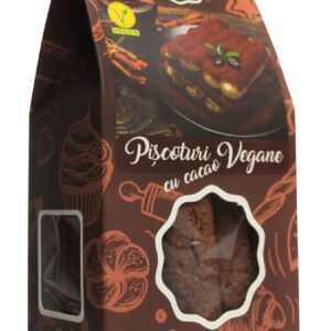 Piscoturi vegane cu cacao