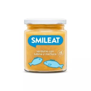 Piure Bio de legume cu merluciu