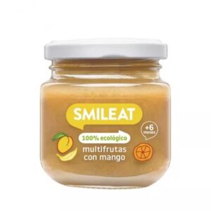 Piure Bio din mix de fructe cu mango +6 luni