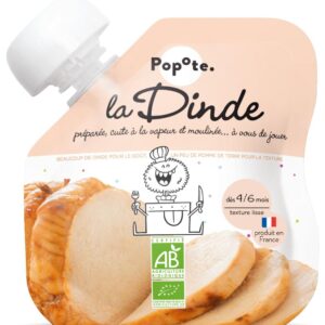 Piure cu carne de curcan 4-6 luni Bio