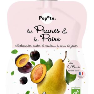 Piure cu pere si prune 4-6 luni