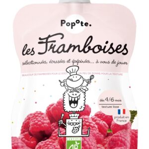 Piure cu zmeura 6 luni+ Bio