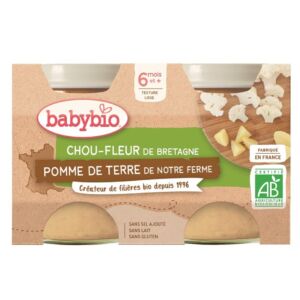 Piure de conopida si cartofi Bio