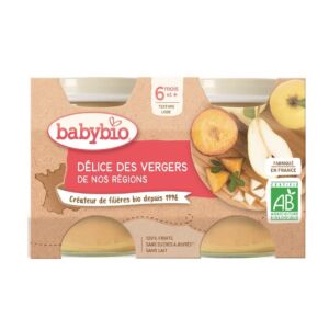 Piure de fructe Bio