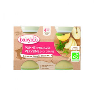 Piure de mere bio 4+ luni