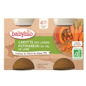 Piure de morcovi si dovleac Bio