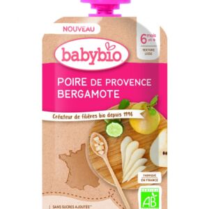 Piure de pere si bergamota