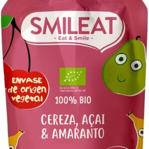 Piure din cirese & acai si amaranth +8 luni Bio