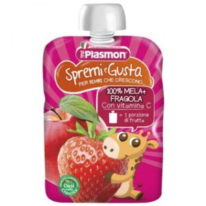 Piure din pulpa de capsune si mar