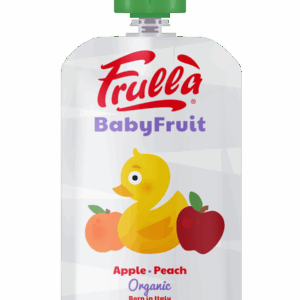 Piure pentru copii din mar si piersica Baby Fruit Bio