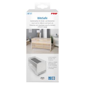 Plasa de insecte pentru patutul copiilor alba